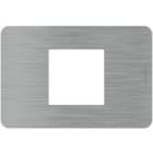 BTICINO - BTIJA4819ES MATIXGO - PLACCA 2P CENT. STEEL