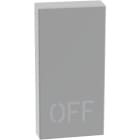 BTICINO - BTIJG4916N MATIXGO - COVER COMANDO OFF 1M AX GRIGIO