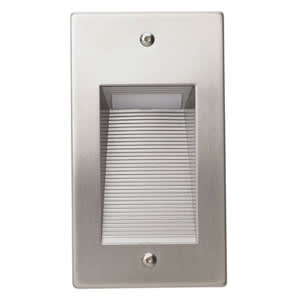 GOCCIA ILLUMINAZIONE - GOC5472IN QUANTUM MASCHERA INOX VERTICALE