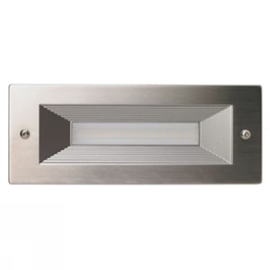 GOCCIA ILLUMINAZIONE - GOC5475IN QUANTUM MASCHERA INOX ORIZZONTALE