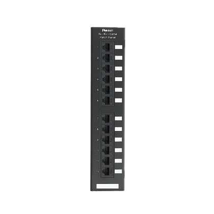 PANDUIT - PANNK6PPG12WY PANNELLO DI PERMUTAZIONE A 12 PORTE DI C
