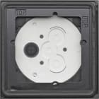 GIRA - GGI5501910 SCATOLA SOPRA INT. 1X SYSTEM 106 ANTRACI