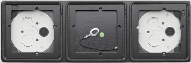 GIRA - GIR5503902 AP-Gehause 3f System 106 Verkehrsweiss(l
