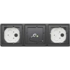 GIRA - GGI5503902 AP-Gehause 3f System 106 Verkehrsweiss(l