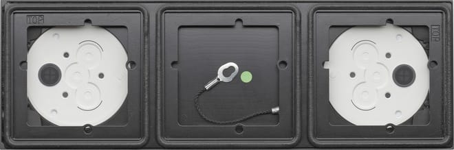 GIRA - GIR5503910 AP-Gehause 3f System 106 Anthrazit