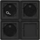 GIRA - GGI5508902 SCATOLA SI 2X 2 MOD. SYSTEM 106 BNC TRAF