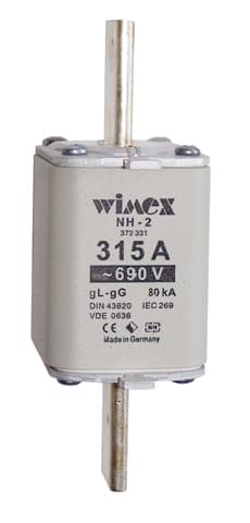 WIMEX - WIM5512315 NH 2 G-6 315A FUSIBILI