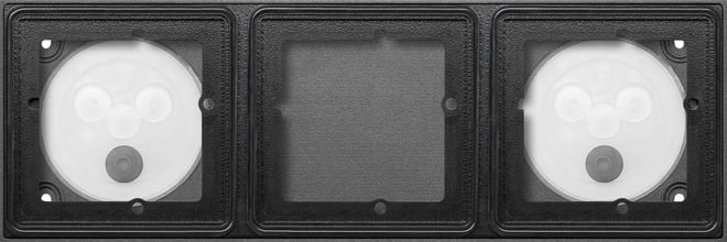 GIRA - GIR551300 Gehause flachenbundig 3f System 106