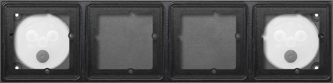 GIRA - GIR551400 Gehause flachenbundig 4f System 106