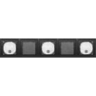 GIRA - GIR551500 Gehause flachenbundig 5f System 106