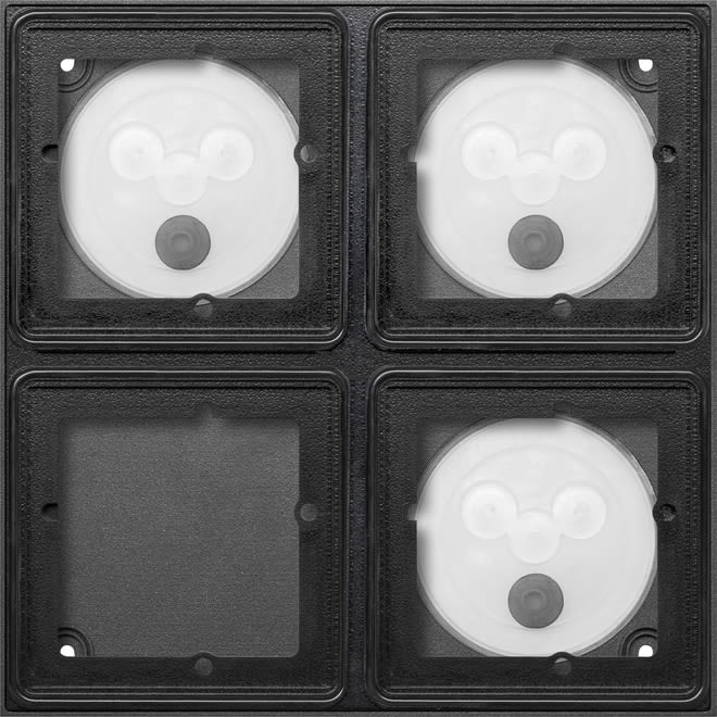 GIRA - GIR551800 Gehause flachenbundig 2x 2f System 106