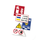 WIMEX - WIM5527950 KIT 6 CARTELLI MONITORI