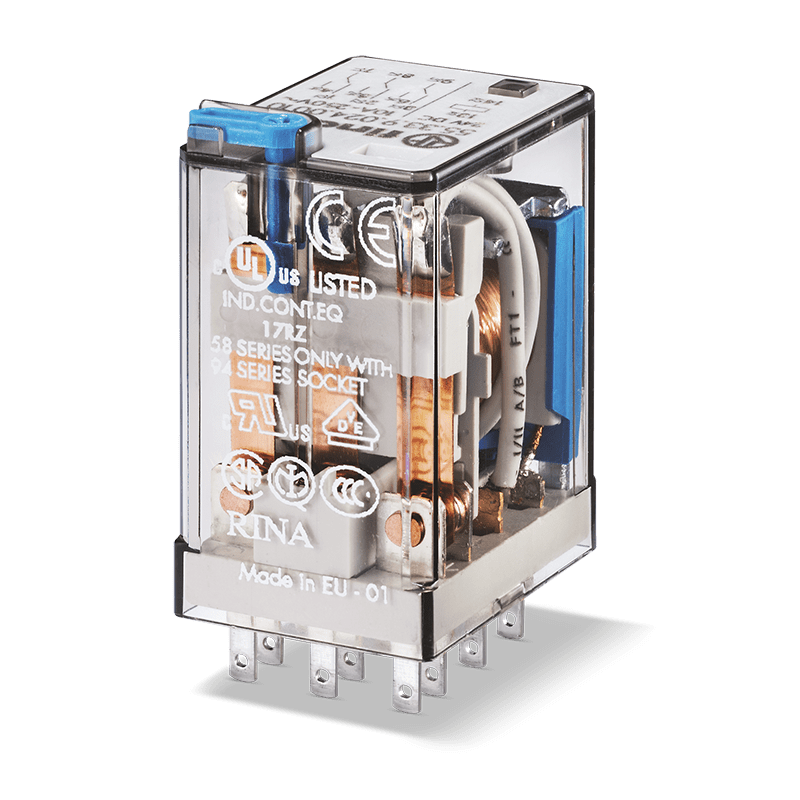 FINDER SPA - FIN553384002000 RELÈ INDUSTRIALE 3 CONTATTI 10A