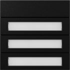 GIRA - GIR5533925 MODULO PULSANTE CHIAMATA TRIPLO SYSTEM 1