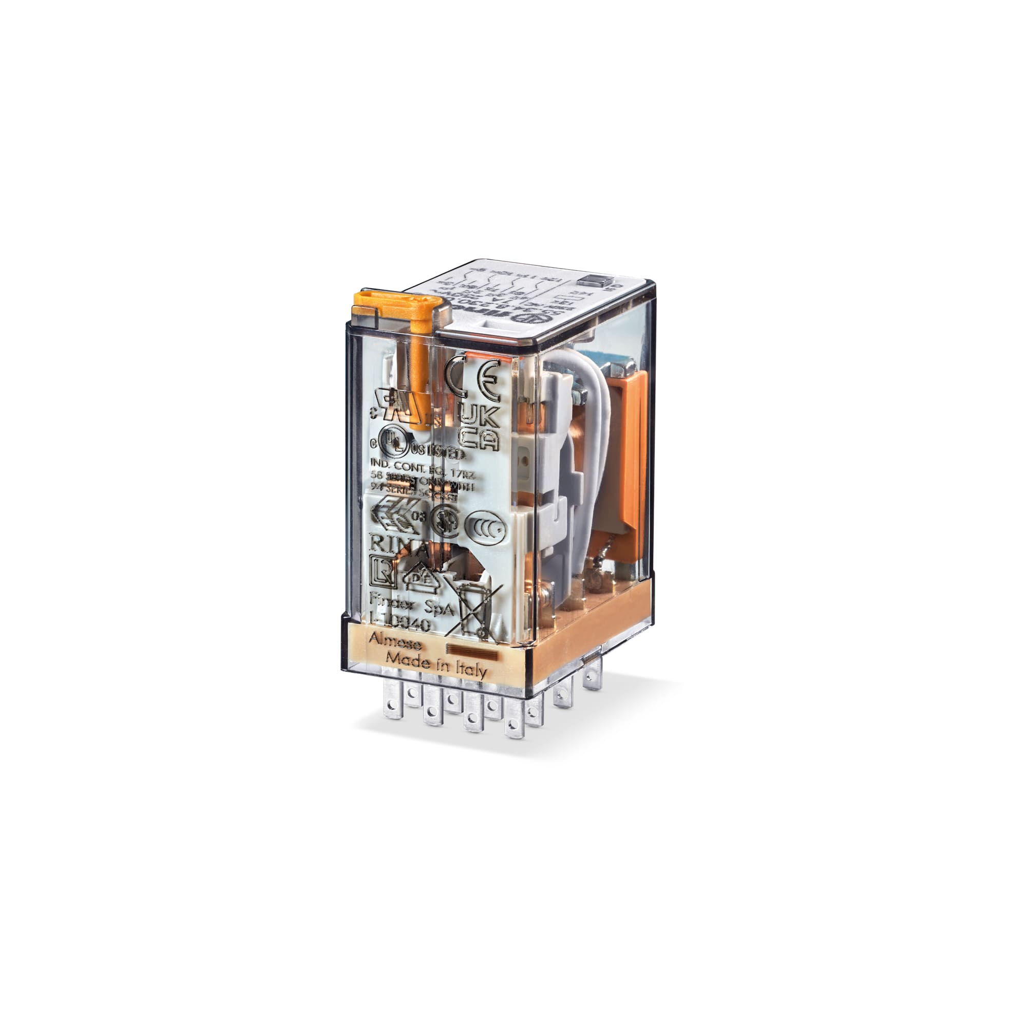 FINDER SPA - FIN553482300001 RELE INDUSTRIALE 4 CONTATTI 7A