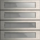 GIRA - GIR5534920 Ruftastenmodul 4f System 106 Edelstahl