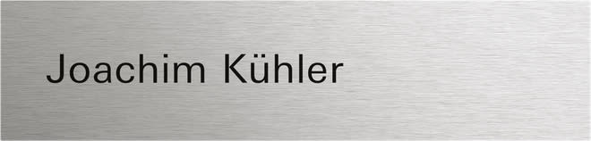 GIRA - GIR5549920 Ruftaste beschr. System 106 Edelstahl