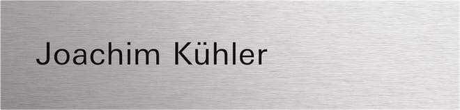 GIRA - GIR5549920 Ruftaste beschr. System 106 Edelstahl