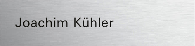 GIRA - GIR5549926 Ruftaste beschr. System 106 Aluminium