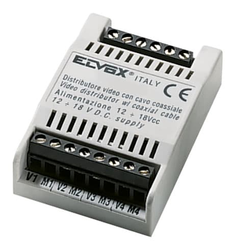 VIMAR SPA - VIW5555 DISTRIBUTORE VIDEO AL PIANO 4 USCITE