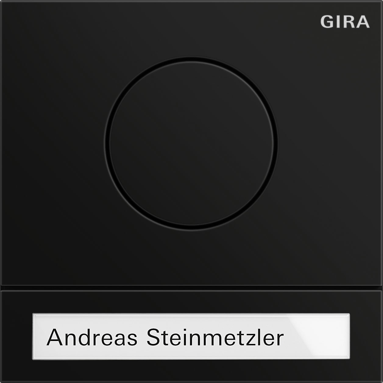 GIRA - GIR5565925 MODULO CITOFONO ESTERNO SYSTEM 106 NERO