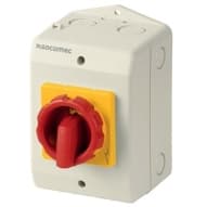 SOCOMEC - SOC21153404 COMO - 3P 40 A - CASS. GIALLO ROSSO