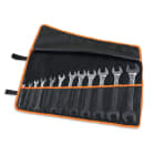 BM SPA - BMM000550164 Serie di 12 chiavi a forchetta doppie (art. 55) in busta avvolgibile di poliestere resistente