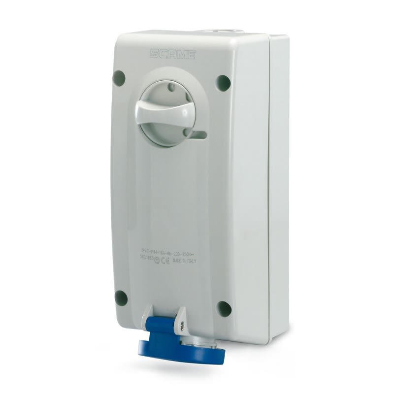 SCAME PARRE SPA - SCA560.1683 PRESA ADVANCE 2 2P+T 16A 6H IP44 S/FUS