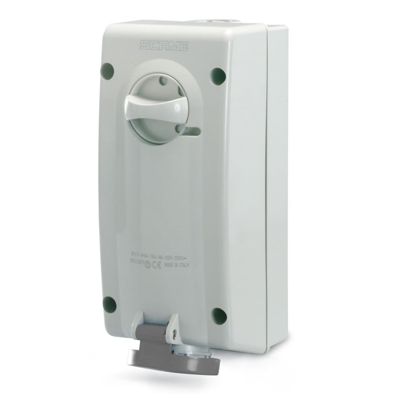 SCAME PARRE SPA - SCA560.16866 PRESA ADVANCE 2 3P+T 16A 7H IP44 S/FUS