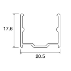 SICOM - SOL5609240 PROFILO SICOMTAPE NEON TOP IP67-1M