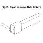 SICOM - SOL5609246-SIDE SX SICOMTAPE NEON TOP IP67 TAPPO+CAVO SIDE