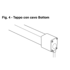 SICOM - SOL5609262-BOTTOM SICOMTAPENEONSIDEIP67 RGB TAPPO+CAVO BOT