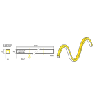 SICOM - SOL561010MINI4067 SICOMTAPE NEON 10X10 MINI 10W 4000K IP67