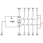PHOENIX CONTACT - PHC2903584 PSR-SPP-24DC/URML4/3X1/1X2/B MODULO SICU
