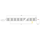 SICOM - SOL562WL4519RGBW367 SICOMTAPE WALLW 45? 19W RGBW 3000K-5M IP