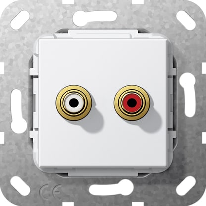 GIRA - GGI563103 CINCH AUDIO GENDER CHANGER MODULO BNC PU