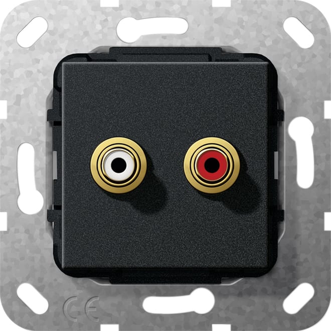 GIRA - GGI563110 RCA AUDIO CONN.