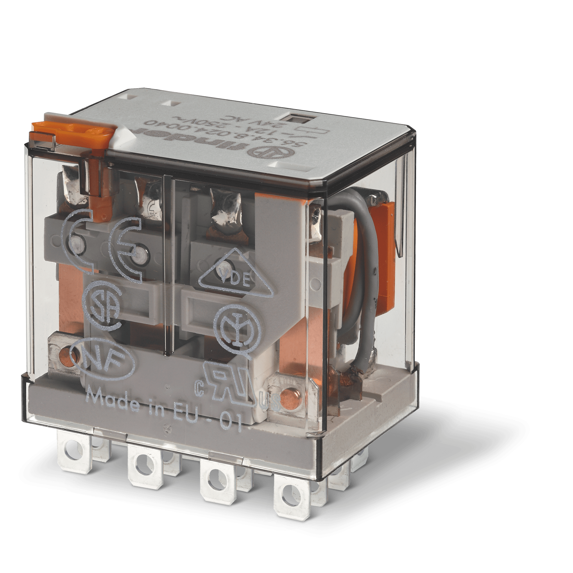 FINDER SPA - FIN563490244040 RELE DI POTENZA 4 CONTATTI 12A