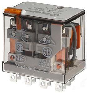 FINDER SPA - FIN563480600040 RELE DI POTENZA 4 CONTATTI 12A