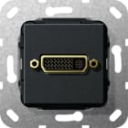 GIRA - GIR564410 DVI (24+5) Kpl. Einsatz Schwarz m