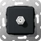 GIRA - GIR565010 SAT-F-Buchse Kpl. Einsatz Schwarz m