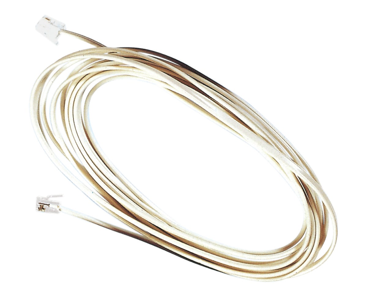 LE PROLUNGHE SAS - PRG5654 CAVO LIN.TEL.A 4FILI C/PLUG 6/4 MT.5 BN