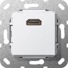 GIRA - GGI567003 HDMI K-Peitsche Einsatz Reinweiss