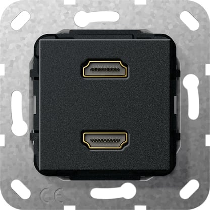 GIRA - GGI567210 HDMI 2-M CAVO BREAKOUT MODULO NERO O