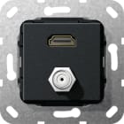 GIRA - GGI567510 HDMI PRESA SAT F CONN.