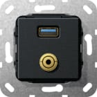 GIRA - GGI568610 USB 3.0 A M-JACK CONN. CAVO BREAKOUT