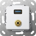 GIRA - GGI568703 USB 3.0 A M-JACK CAVO BREAKOUT