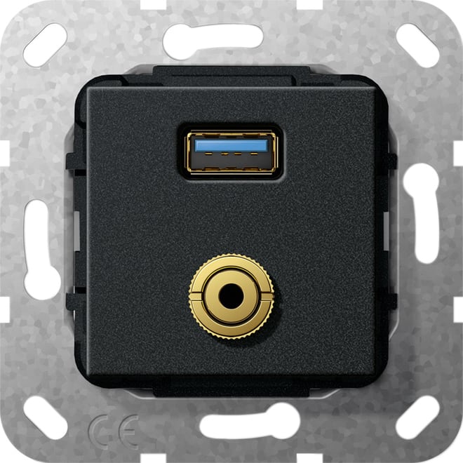GIRA - GGI568710 USB 3.0 A M-JACK CAVO BREAKOUT