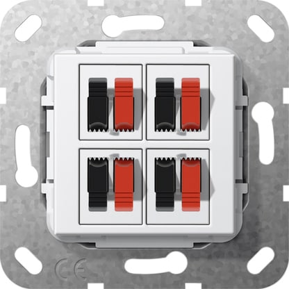 GIRA - GGI569403 COLLEGAM.ALTOPARL. 4-M MODULO BNC PURO