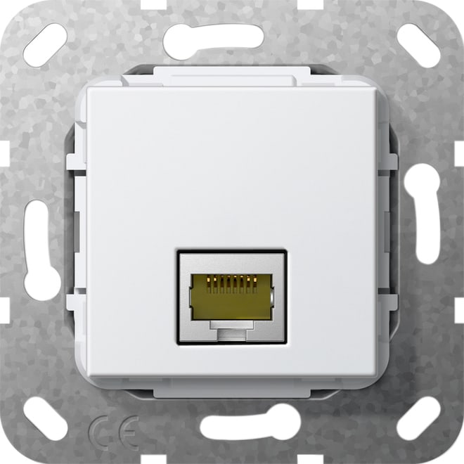 GIRA - GGI569503 MJ RJ45 Cat.6A 10 Gbit Kpl. Einsatz Rein